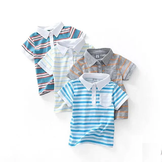 Wholesale Baby Boys Kids Fashion Polo Shirt Bangladesh