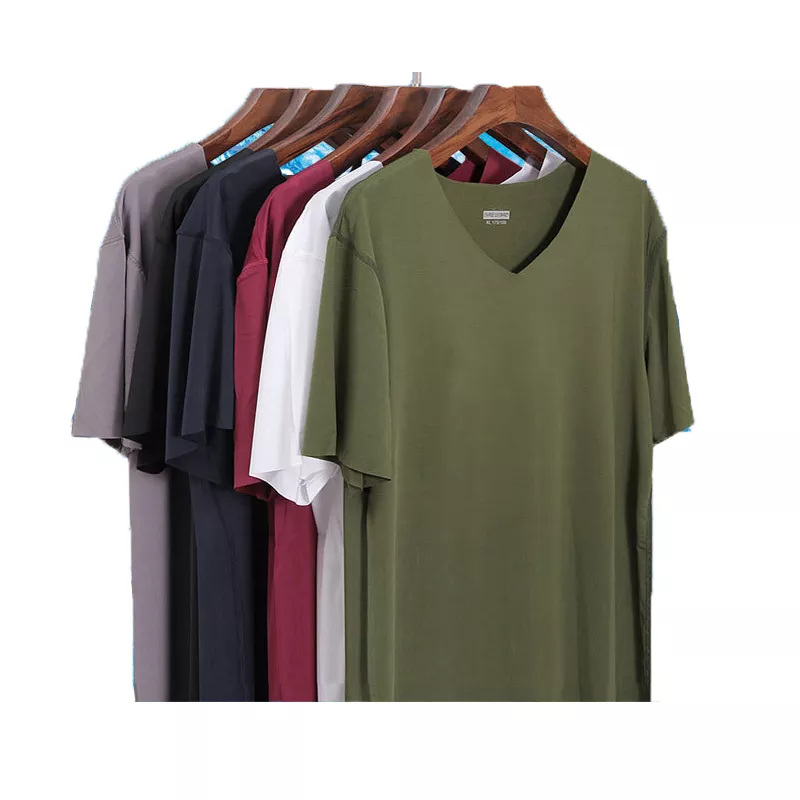 Modal Polyester Compression Body Building Gym Fitness Men T-shirt
