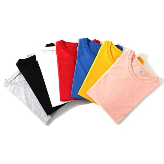 Wholesale Advertising Round Neck Blank T-shirt Made in Bangladesh